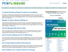 Tablet Screenshot of pcsplace.com